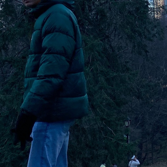 Green Puffer Jacket - Picture 8 of 8